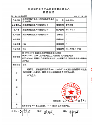 EPS-3KVA檢驗報告總結